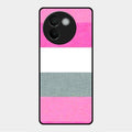 Pink Hues Harmony Glossy Metal Case Cover For Vivo V30E 5G