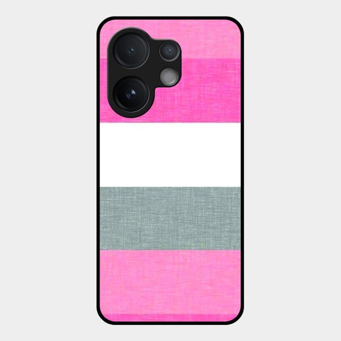 Pink Hues Harmony Glossy Metal Case Cover For Vivo V60 5G
