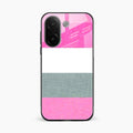 Pink Hues Harmony Glossy Metal Case Cover For Vivo V60e 5G