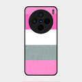 Pink Hues Harmony Glossy Metal Case Cover For Vivo X200 5G