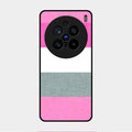 Pink Hues Harmony Glossy Metal Case Cover For Vivo X200 Pro 5G