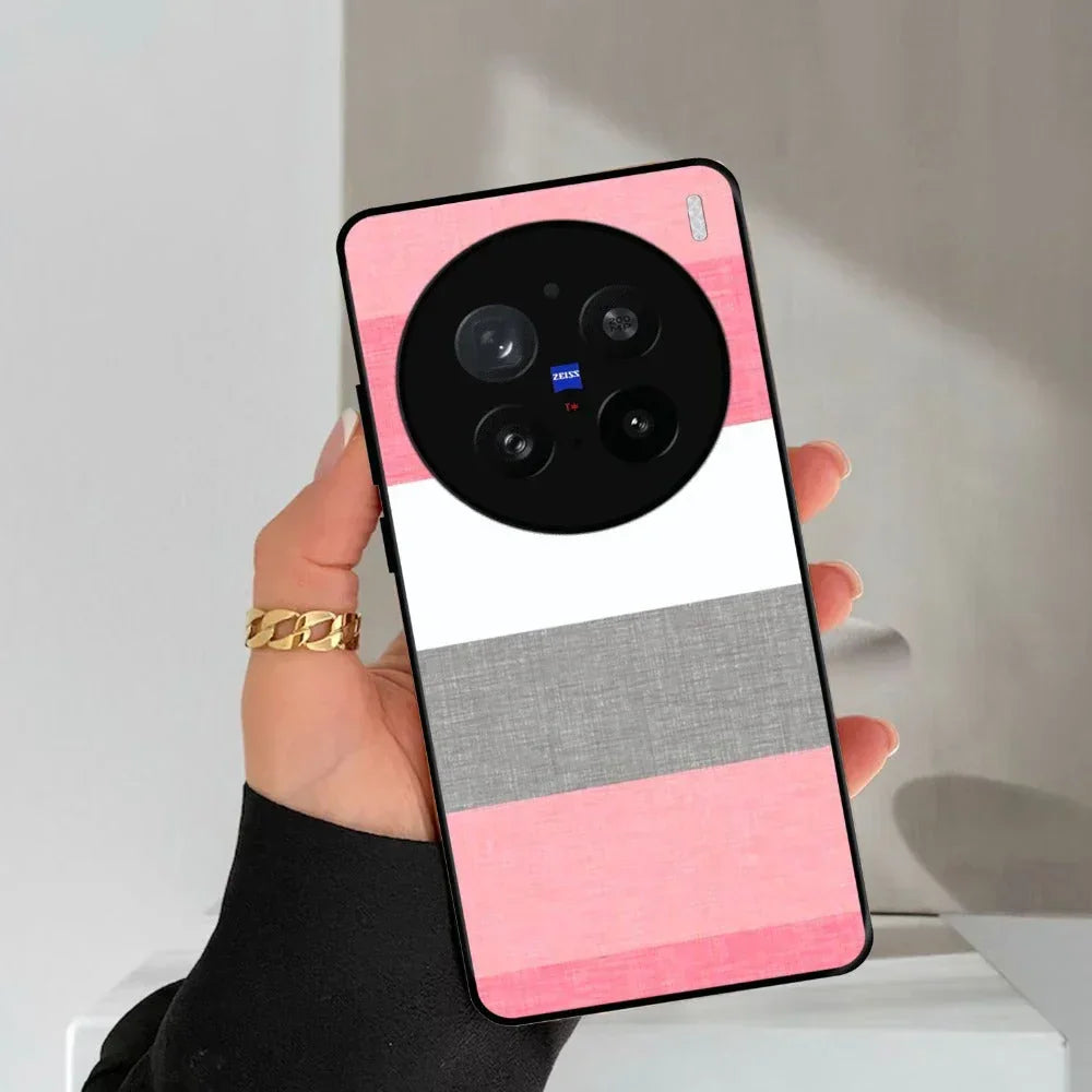 Pink Hues Harmony Glossy Metal Case Cover For Vivo - ShopOnCliQ