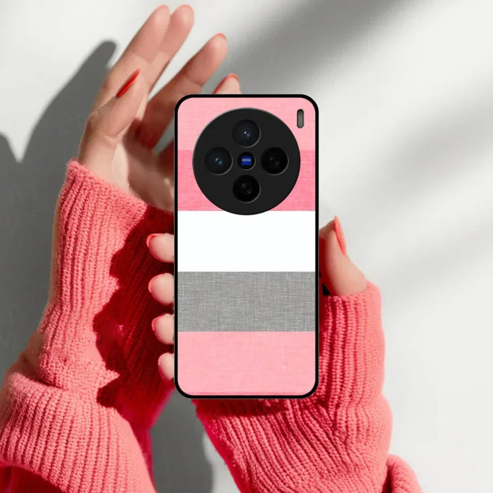 Pink Hues Harmony Glossy Metal Case Cover For Vivo - ShopOnCliQ