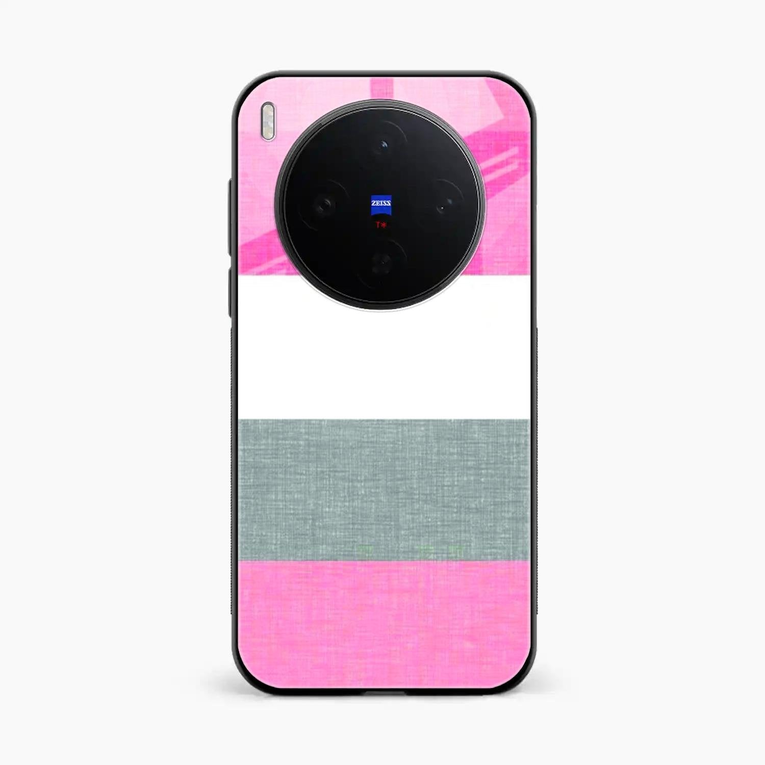 Pink Hues Harmony Glossy Metal Case Cover For Vivo X300 5G