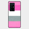 Pink Hues Harmony Glossy Metal Case Cover For Vivo X70 Pro Plus 5G