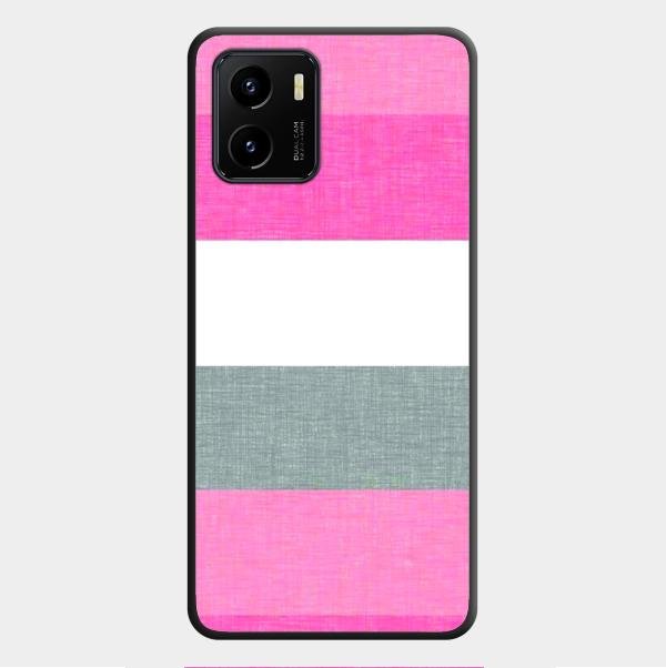 Pink Hues Harmony Glossy Metal Case Cover For Vivo Y01