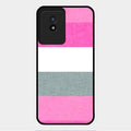 Pink Hues Harmony Glossy Metal Case Cover For Vivo Y02T