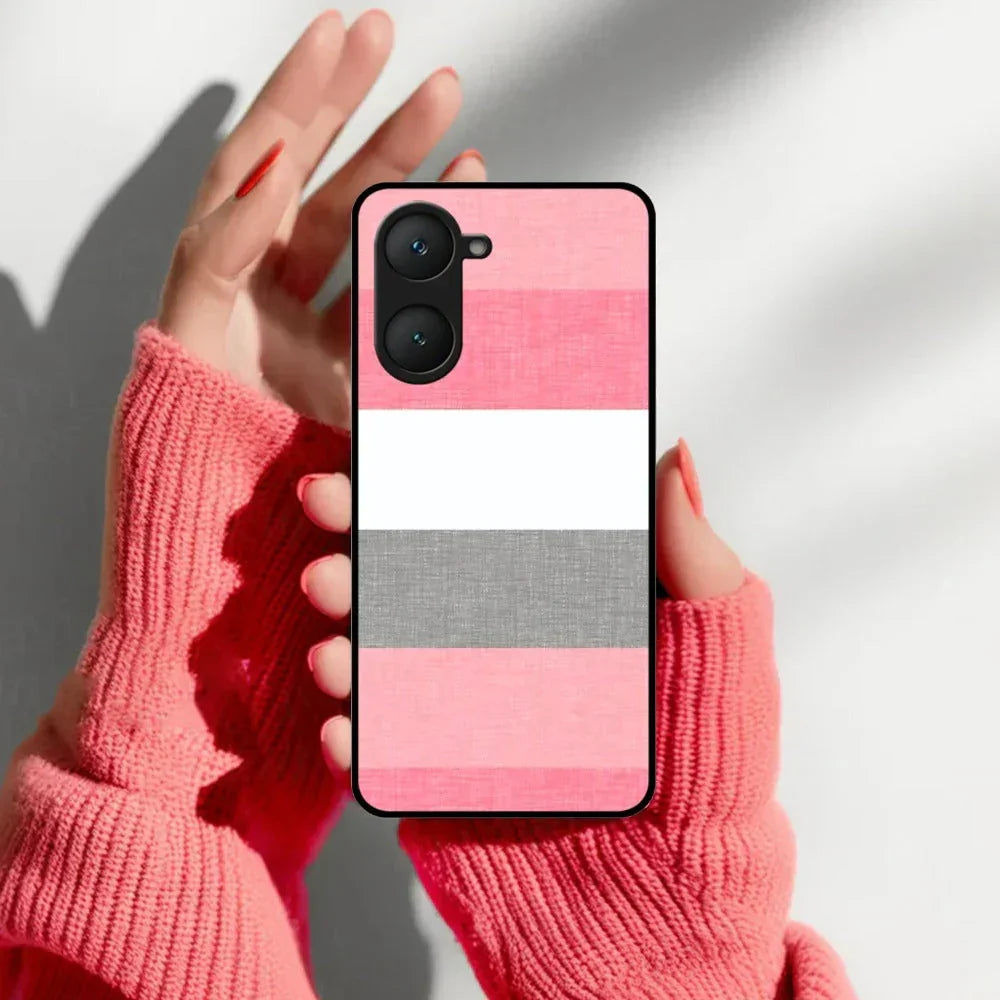 Pink Hues Harmony Glossy Metal Case Cover For Vivo - ShopOnCliQ