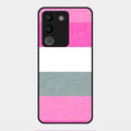 Pink Hues Harmony Glossy Metal Case Cover For Vivo Y200 5G