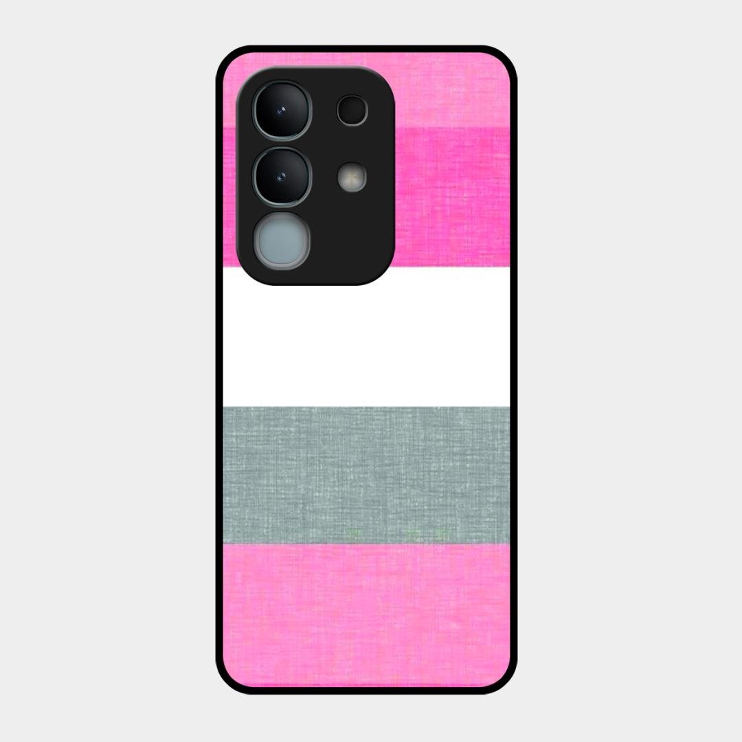 Pink Hues Harmony Glossy Metal Case Cover For Vivo Y31 Pro 5G