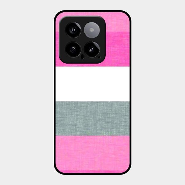 Pink Hues Harmony Glossy Metal Case Cover For Xiaomi 14 5G