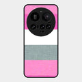 Pink Hues Harmony Glossy Metal Case Cover For Xiaomi 15 Ultra 5G