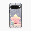 Pink Star Glossy Metal Case Cover For Google Pixel 10 Pro XL