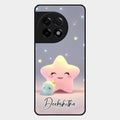 Pink Star Glossy Metal Case Cover For Oneplus 11R 5G