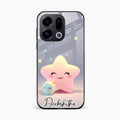 Pink Star Glossy Metal Case Cover For Oppo Find X9 5G