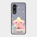Pink Star Glossy Metal Case Cover For Oppo K13X 5G