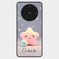 Pink Star Glossy Metal Case Cover For Realme 11 Pro 5G
