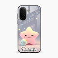 Pink Star Glossy Metal Case Cover For Vivo V60e 5G