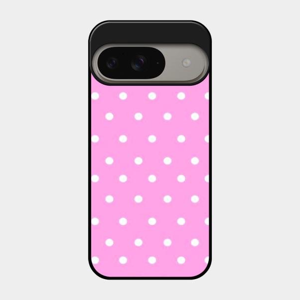 Pollaka Dot Glossy Metal Case Cover For Google Pixel 9 5G