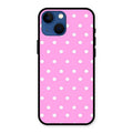 Pollaka Dot Glossy Metal Case Cover For iPhone 13 mini
