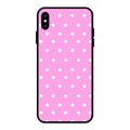 Pollaka Dot Glossy Metal Case Cover For iPhone XS Max