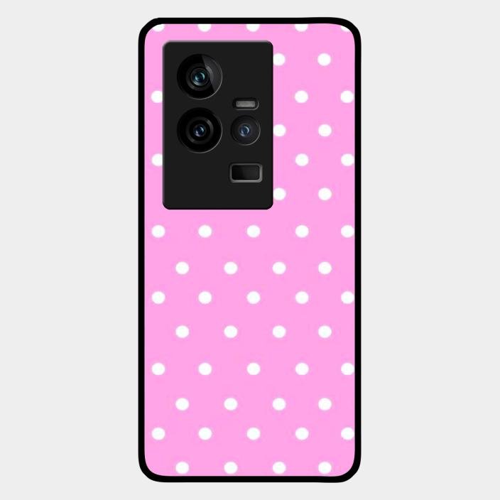 Pollaka Dot Glossy Metal Case Cover For Iqoo 11 5G