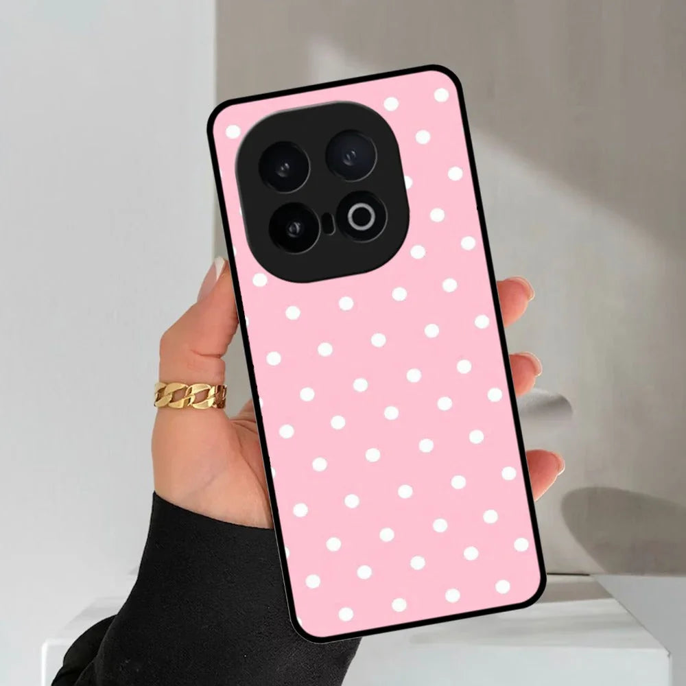 Pollaka Dot Glossy Metal Case Cover For iQOO - ShopOnCliQ