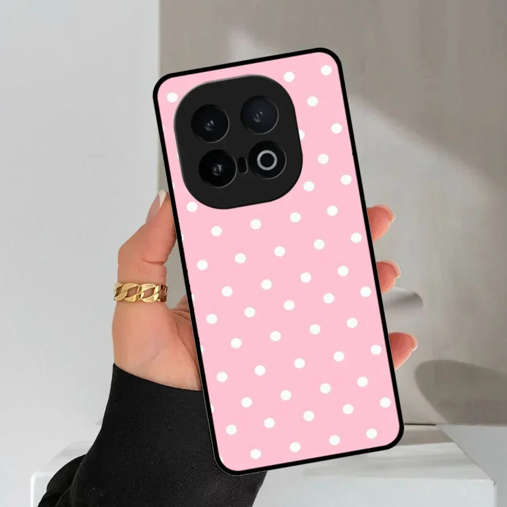 Pollaka Dot Glossy Metal Case Cover For Vivo - ShopOnCliQ