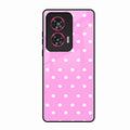 Pollaka Dot Glossy Metal Case Cover For Motorola Edge 50 Fusion 5G
