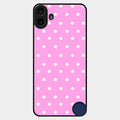 Pollaka Dot Glossy Metal Case Cover For Nothing Cmf Phone 1