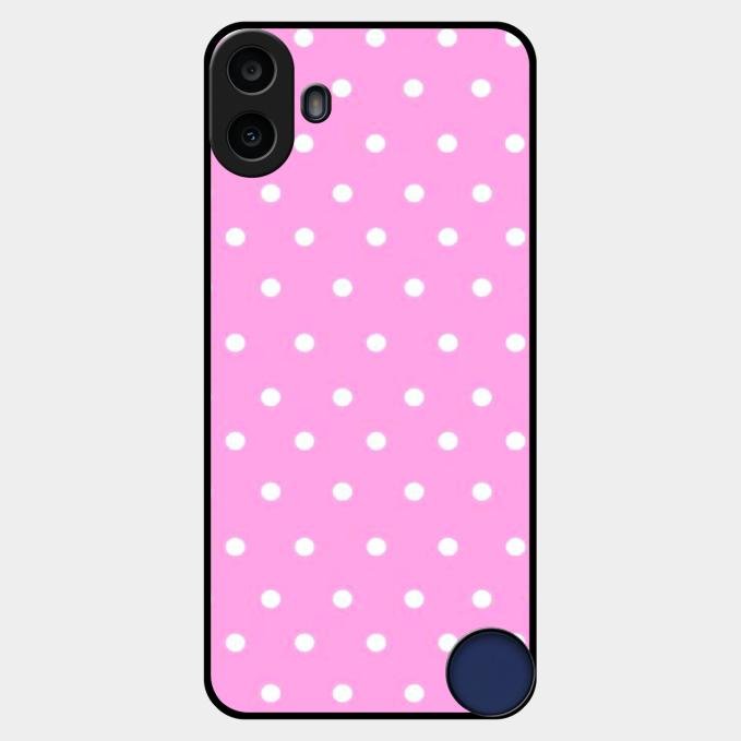 Pollaka Dot Glossy Metal Case Cover For Nothing Cmf Phone 1