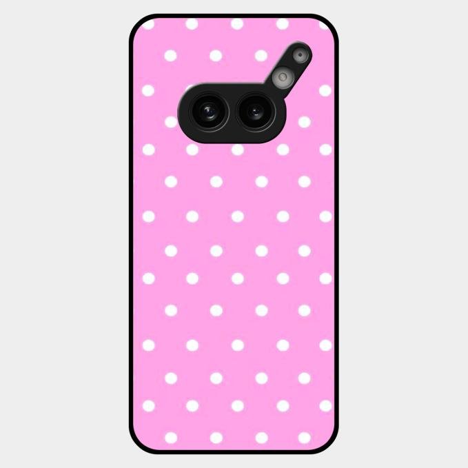 Pollaka Dot Glossy Metal Case Cover For Nothing Phone 2A Plus