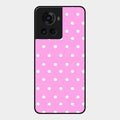 Pollaka Dot Glossy Metal Case Cover For Oneplus 10R 5G