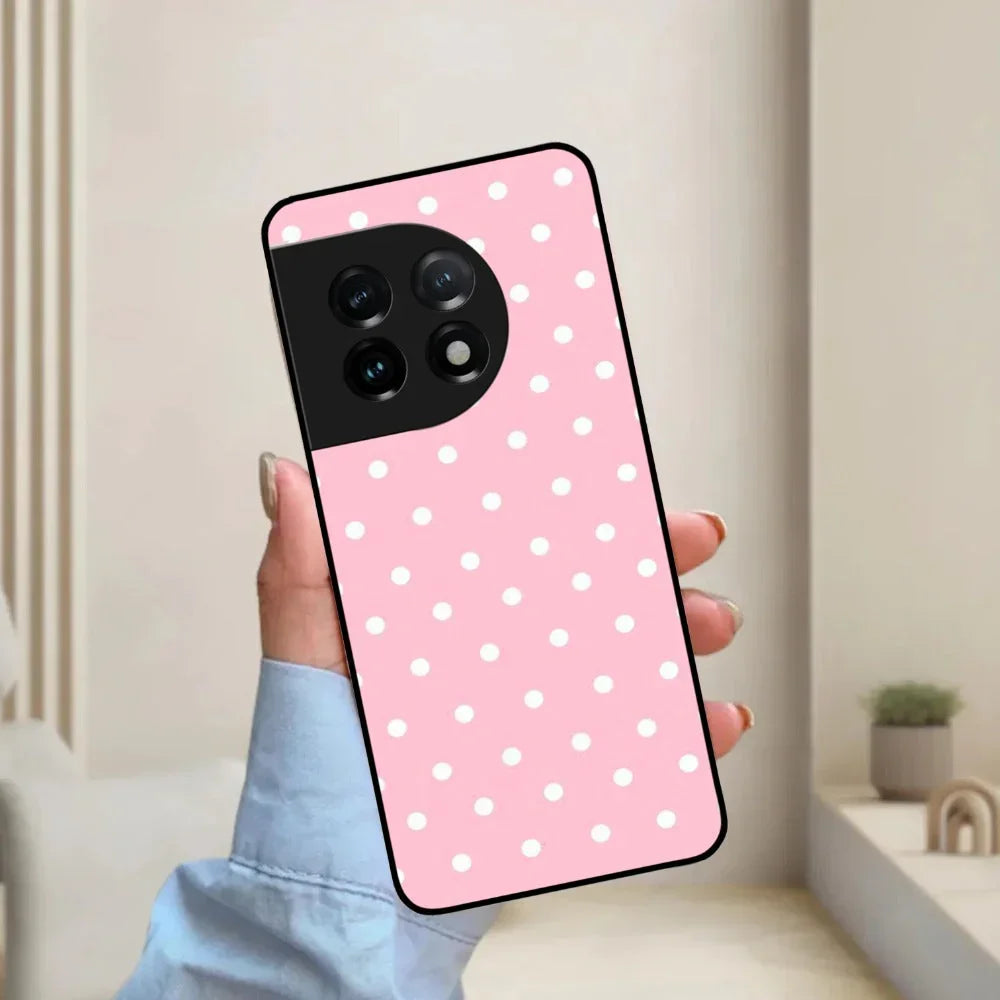 Pollaka Dot Glossy Metal Case Cover For OnePlus - ShopOnCliQ