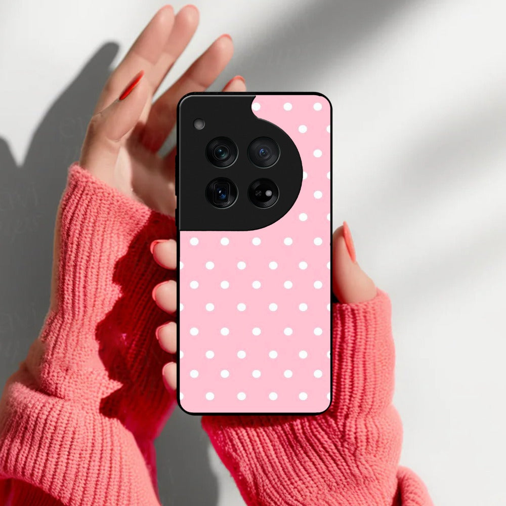 Pollaka Dot Glossy Metal Case Cover For OnePlus