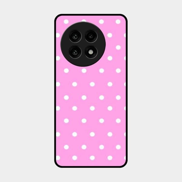 Pollaka Dot Glossy Metal Case Cover For Oneplus 13R 5G