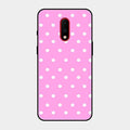 Pollaka Dot Glossy Metal Case Cover For Oneplus 7