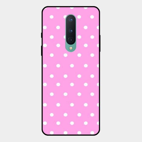 Pollaka Dot Glossy Metal Case Cover For Oneplus 8