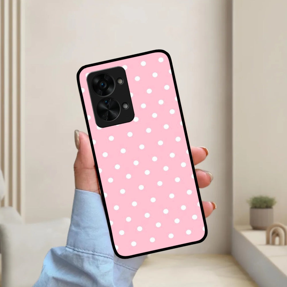 Pollaka Dot Glossy Metal Case Cover For OnePlus