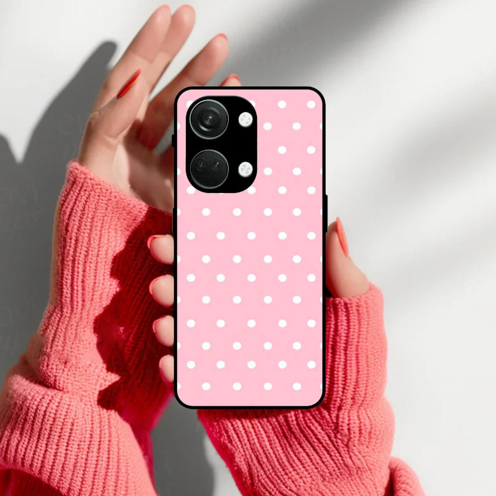 Pollaka Dot Glossy Metal Case Cover For OnePlus