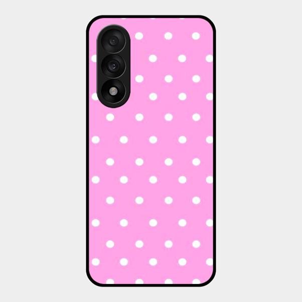 Pollaka Dot Glossy Metal Case Cover For Oneplus Nord 5 5G