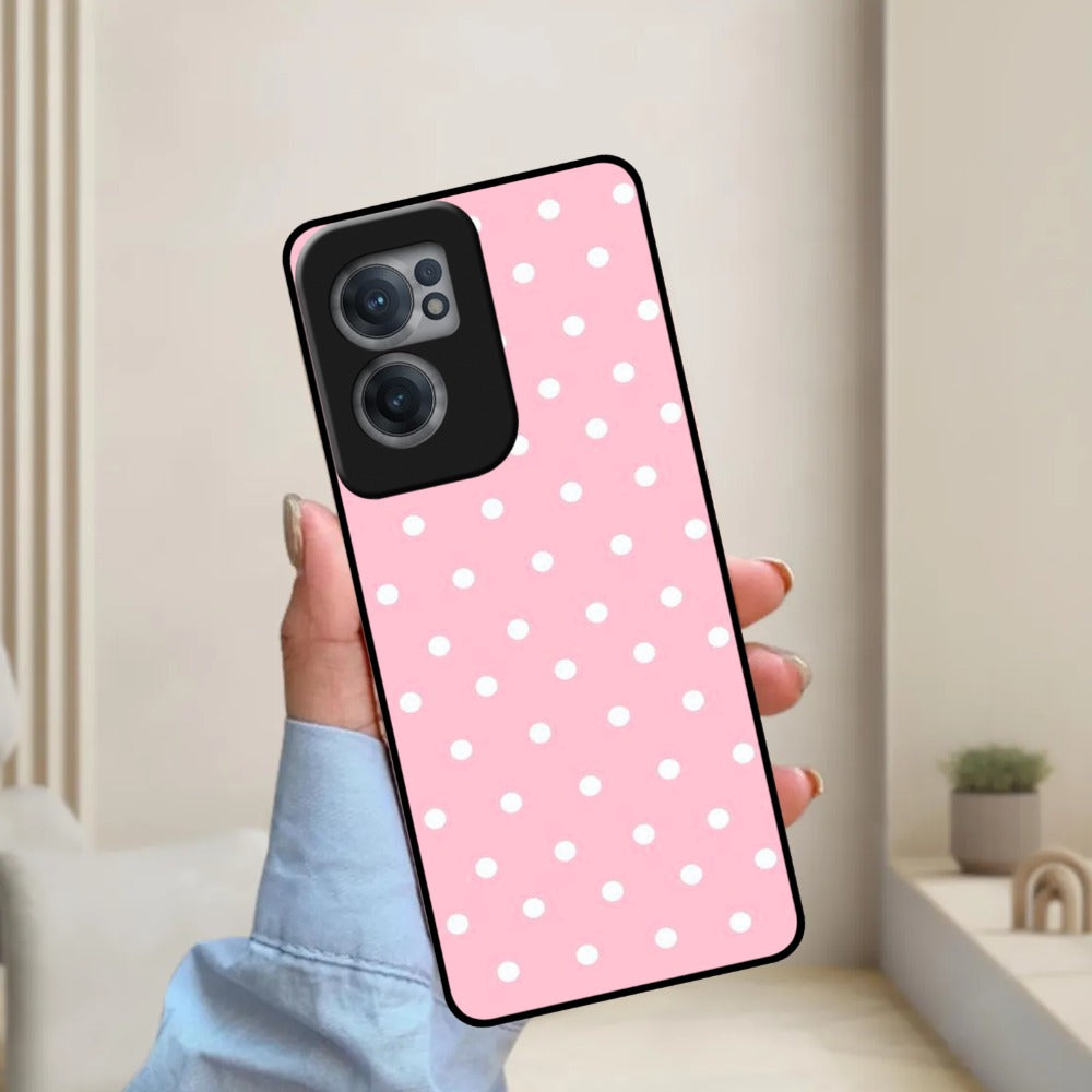 Pollaka Dot Glossy Metal Case Cover For OnePlus