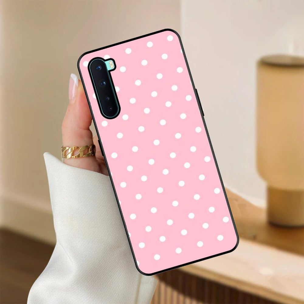 Pollaka Dot Glossy Metal Case Cover For OnePlus