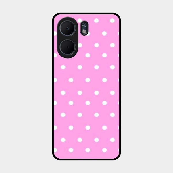 Pollaka Dot Glossy Metal Case Cover For Oppo A5X 5G