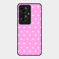 Pollaka Dot Glossy Metal Case Cover For Oppo F25 Pro 5G