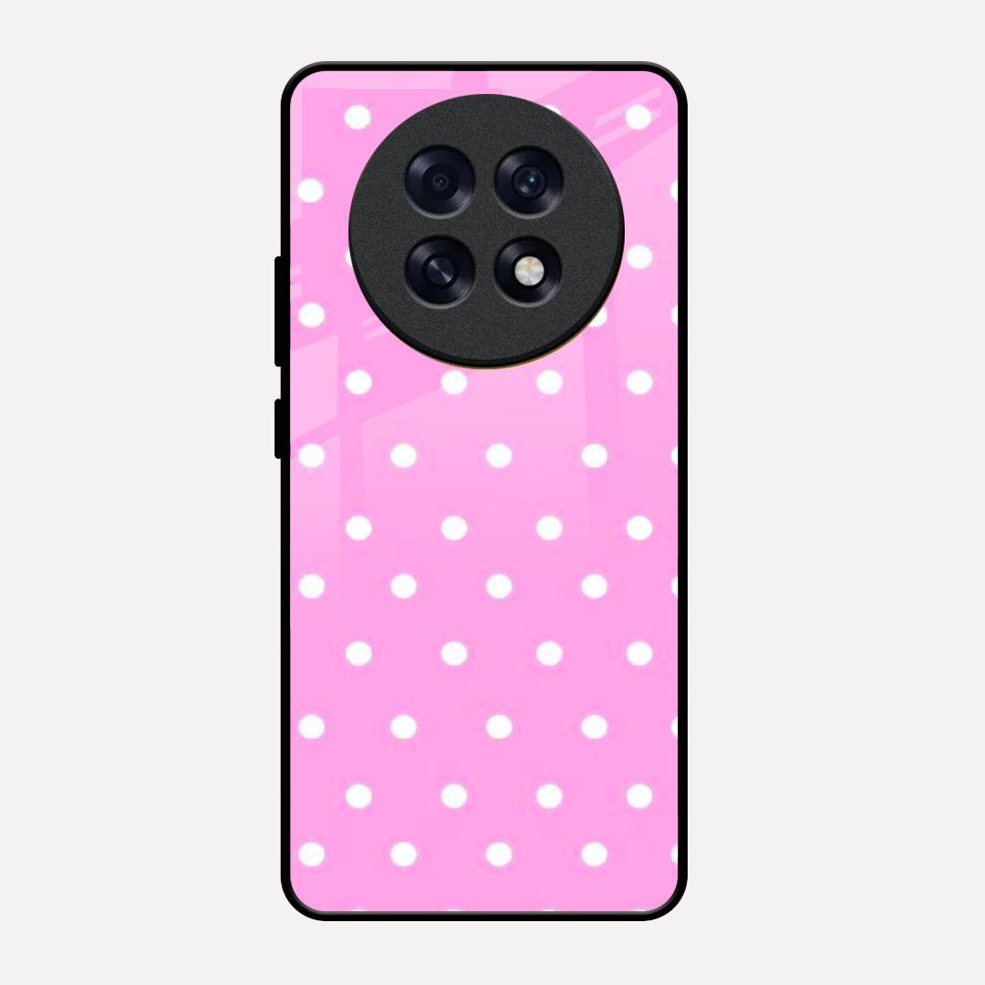 Pollaka Dot Glossy Metal Case Cover For Oppo F31 Pro Plus 5G