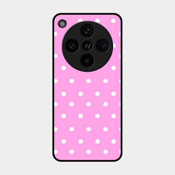 Pollaka Dot Glossy Metal Case Cover For Oppo Find X8 Pro 5G