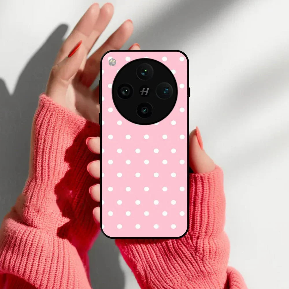 Pollaka Dot Glossy Metal Case Cover For Oppo - ShopOnCliQ