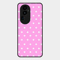 Pollaka Dot Glossy Metal Case Cover For Oppo Reno 10 Pro Plus 5G