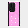 Pollaka Dot Glossy Metal Case Cover For Oppo Reno 11 Pro 5G